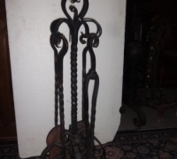 102-antique-iron-fireplace-tool-set