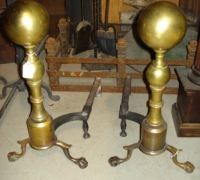 37-antique-brass-andirons