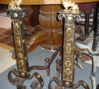 49-antique-iron-and-brass-andirons