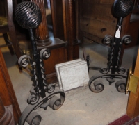 63-antique-iron-andirons