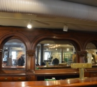 20A..sold..RARE TRIPLE ARCH 16 FT 4 IN. L X 9 FT 3 IN H PLUS 29 FT. L FRONT BAR...TOP 6 IN. CROWN NOT PICTURED...SEE PICS 1030 PLUS