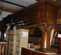 153-sold-antique-brunswick-back-bar-with-massive-columns-18-6-w