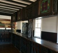 37-One of the OLDEST CARVED BARS in the World! - circa 1650to 1700 - 15 ft to 23 ft long by 5 ft h - see #160 to #165 - SEE # 704 TO #719