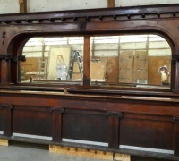 17A...ANTIQUE BACK &amp; FRONT BAR 16' 2...NOW BEING FILMED FOR A HOLLYWOOD MOVIE....SEE 1244 TO 1253, 1262 TO 1268, 1270 TO 1273