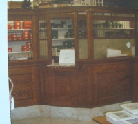 6008 -sold-antique-back-bar-antique-bank-wall