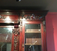 89 C sold - 3  PC   SET  ---   16  FT   LONG     ANTIQUE  BACK  BAR    X  9    FT  6