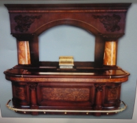 08-sold -antique-back-and-front-bar-10-ft-w-x-9-ft-h  - More pictures at  #'s 337  to  351