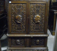 603 B -antique-back-bar-antique-cabinet