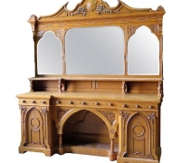 1626....GOTHIC SIDEBOARD...96 H X 85 W