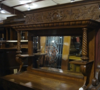 152-antique-back-bar-antique-tall-sideboard