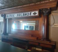 1J....c.1880...Antique Back Bar..11 ft 6 " long...