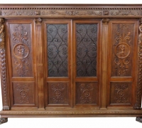 1138-  97 1/2 w x 76 h - walnut mint cond.