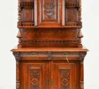 12J -  PAIRS OF   ANTIQUE  CABINETS -   FOR A ANTIQUE BACK AND  FRONT BAR