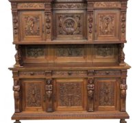 2DD-GREAT-CARVED-ANTIQUE-BAR-SIDEBOARD-C.-1880-86-H-X-87-W