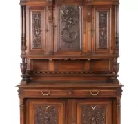 2GG.....C. 1880...Walnut....103.5" H 61" W 23" D... From a Bucks County collection