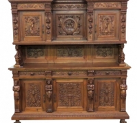1114 - WALNUT - 87'' H X  84'' W