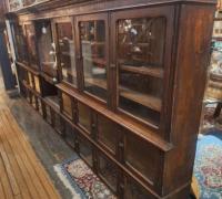 4J..15 FT L  X   68"  H  ANTIQUE  BACK  BAR  TOP   - NO BASE  - C. 1880 .