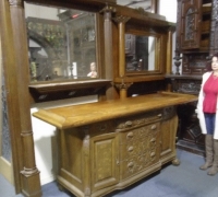 1045* Back Bar 66\'\' w (Tall Mantle) - 66\'\' Wide Base- 84\'\' Wide Front Bar