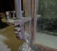 781- 15 ft. long BACK BAR - pictured 2 of 3 sections