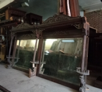 783- 15 ft. long BACK BAR - pictured 2 of 3 sections