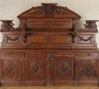 1Q..sold...BEFORE....91 INCHES H X 120.5 INCHES W X 22 INCHES D SIDEBOARD