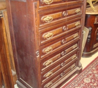 Carved Wooden Armoire in Pennsylvania						