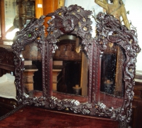 104-antique-carved-triple-mirror