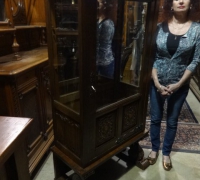 33- sold - antique-carved-display-cabinet