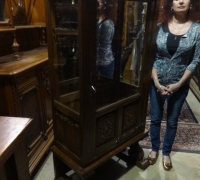 37- sold - antique-carved-display-cabinet