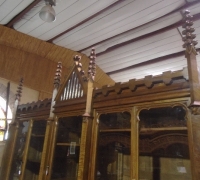 96* Great Walnut -115'' W X 115'' H X 36'' D - CIRCA 1870