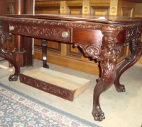 264 -sold-antique-lady-carved-desk