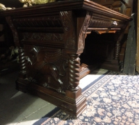 79-sold-antique-griffin-carved-desk