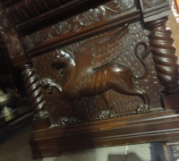 86-sold-antique-griffin-carved-desk