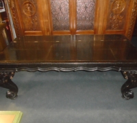 229- 40'' d x82'' l x 30''h - 10 more antique piano leg desks - tables -  All sizes