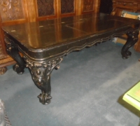 230- 40'' d x82'' l x 30''h - 10 more antique piano leg desks - tables -  All sizes