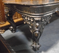 232- 40'' d x82'' l x 30''h - 10 more antique piano leg desks - tables -  All sizes