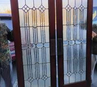 5B....All Beveled...58 w x 82 1/2 h...c. 1890.