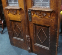 141-antique-beveled-glass-matching-carved-pairs-of-doors-with-different-antique-beveled-glass