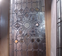 152-sold - antique-beveled-glass-door