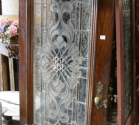 155-sold-antique-leaded-glass-door