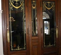 169-sold - antique-carved-wood-hotel-doors-3-matching-sets-1-88w-1-110-w-1-120