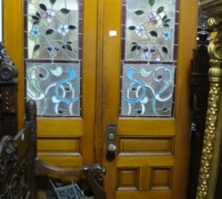 666 -sold -antique-stained-glass-doors
