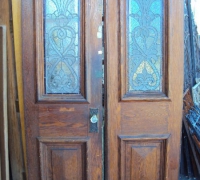 203-sold -antique-leaded-glass-doors