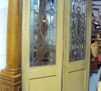 217- sold -antique-beveled-glass-doors