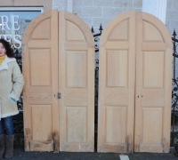 266-sold -antique-arched-wood-doors