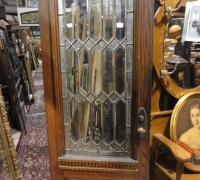 271- sold - antique-beveled-glass-door