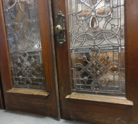 280 -  sold -great-antique-beveled-and-jeweled-glass-doors-60-x-84