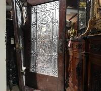 2 B. ..The Finest Antique Jeweled Door in the USA..c.1880....38 5/8" wide x 82 1/2" h...