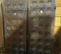 3D....2-matching-500-Year-Old-Antique-Castle-Doors