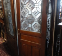 346* sold - antique-leaded-glass-door